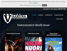 Tablet Screenshot of kinovaakuna.fi